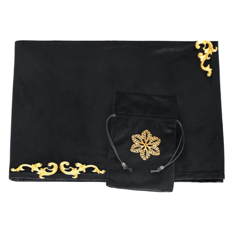 Скатерть Юньюнь с мешочком Таро ткань для алтаря карты настольная игра чехол