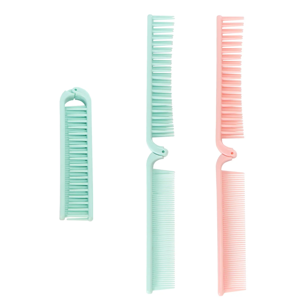 

Comb Hair Travel Barber Brush Foldingfoldable Double Compact Smoothing Hairstylist Curling Fine Portable Combo Groomingsided