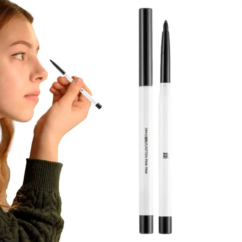 

Gel Eyeliner Pencil Long Lasting Waterline Eyeliner Women Precision Brush Tip Glides On Easily To Create Any Look Eye Liner