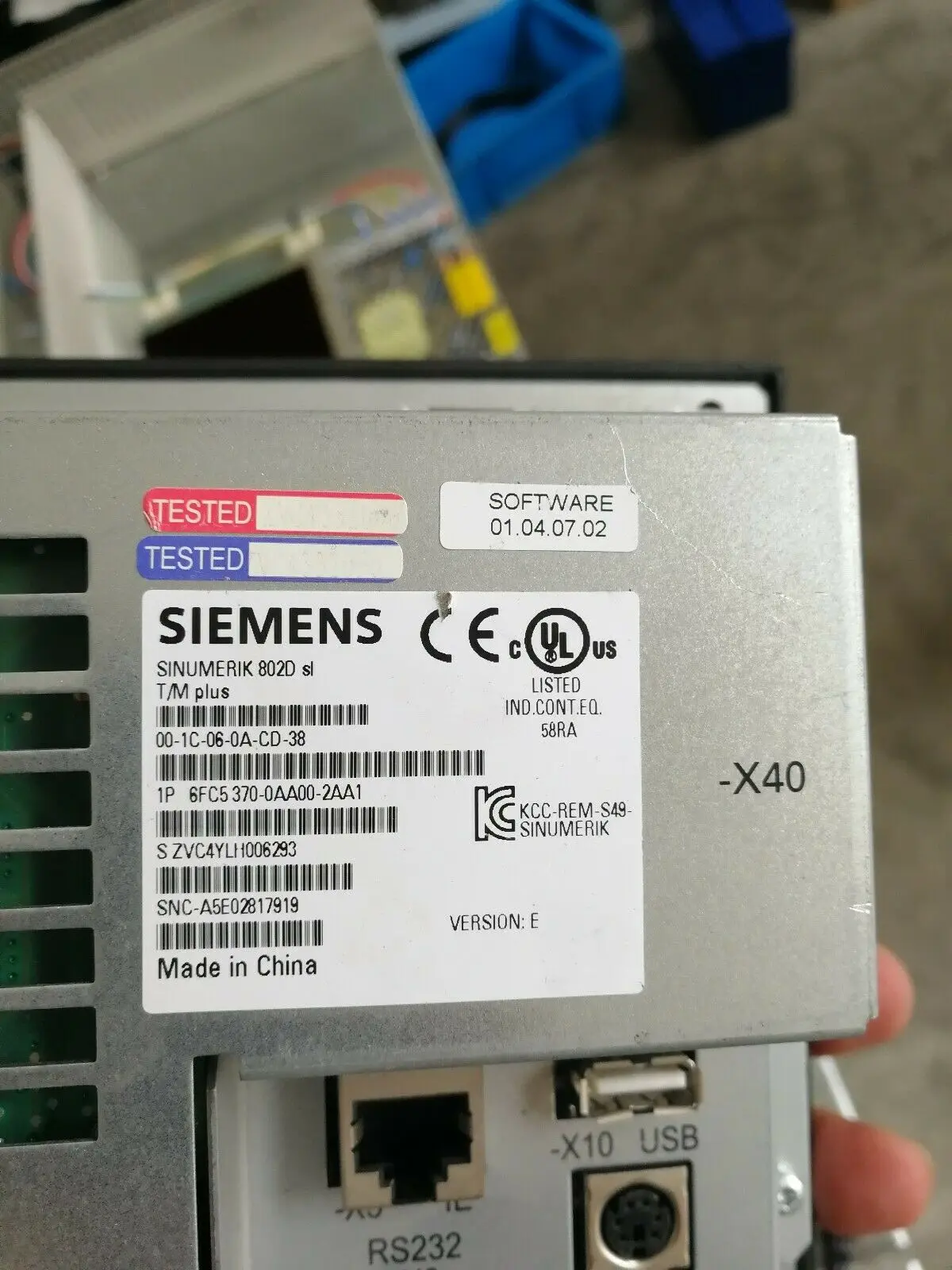 

6FC5370-0AA00-2AA1 Used&100%Tested Ok In Good Condition