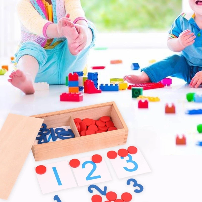 

Математическая подходящая игрушка с числами, обучающая игрушка для малышей, Дошкольная игра Монтессори, образование