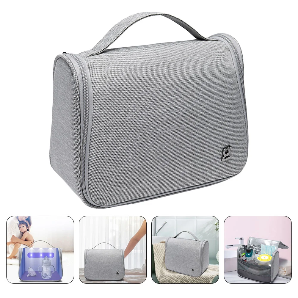 

1Pc Portable Feeder Sterilizer Bag LED Ultraviolet Ray Sterilizer Bag (Grey)