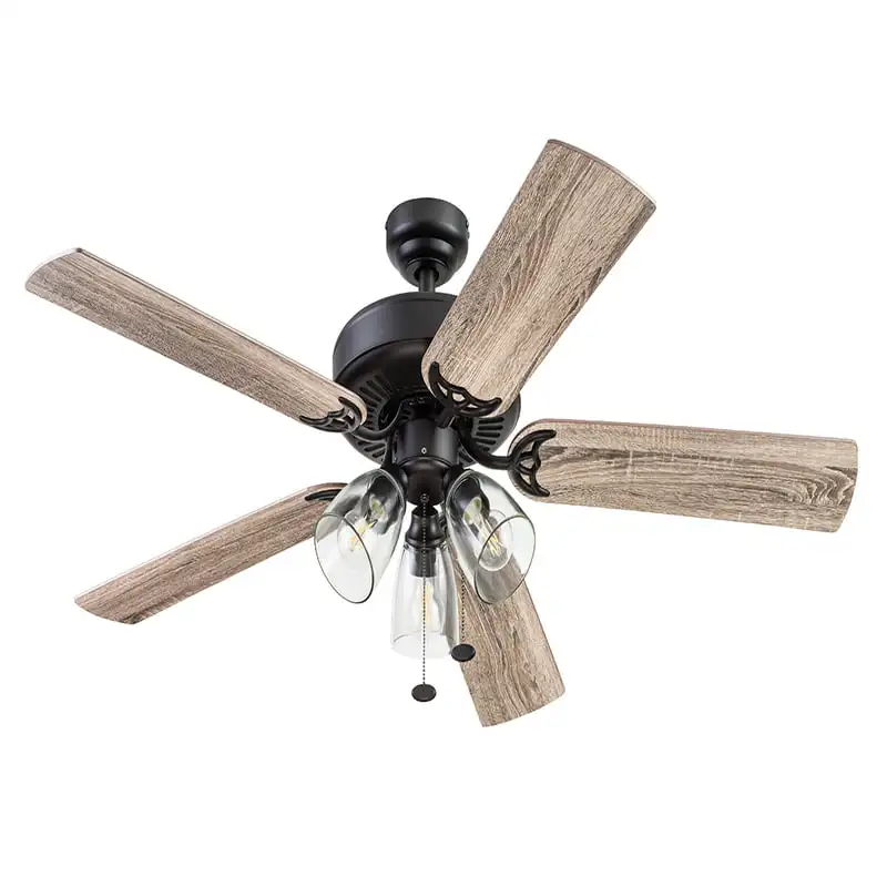 

Gardens 52" 5 Oil-Rubbed Bronze with 3 Lights