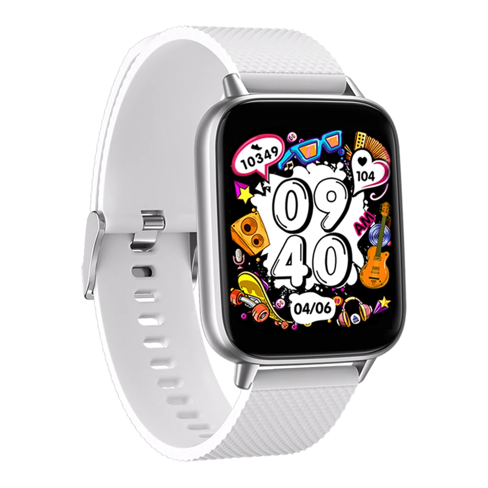 

FW02 Bluetooth Call Watch Sincere Blood Oxygen Voice Assistant Fashion Simple Smart Bluetooth Watch