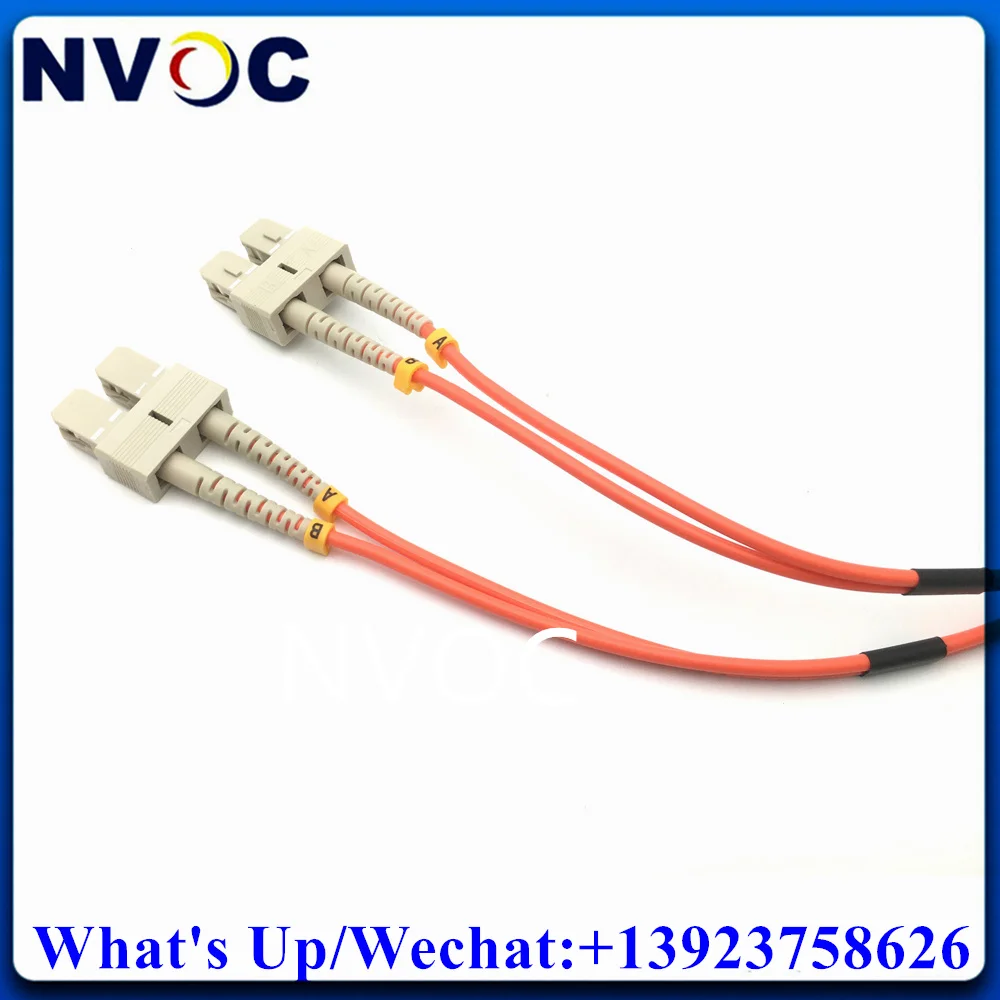 150 м SC-SC/ST/LC/FC многомодовый OM1 62 5/125 3 0 мм дуплексный LSZH оранжевый двойной внутренний