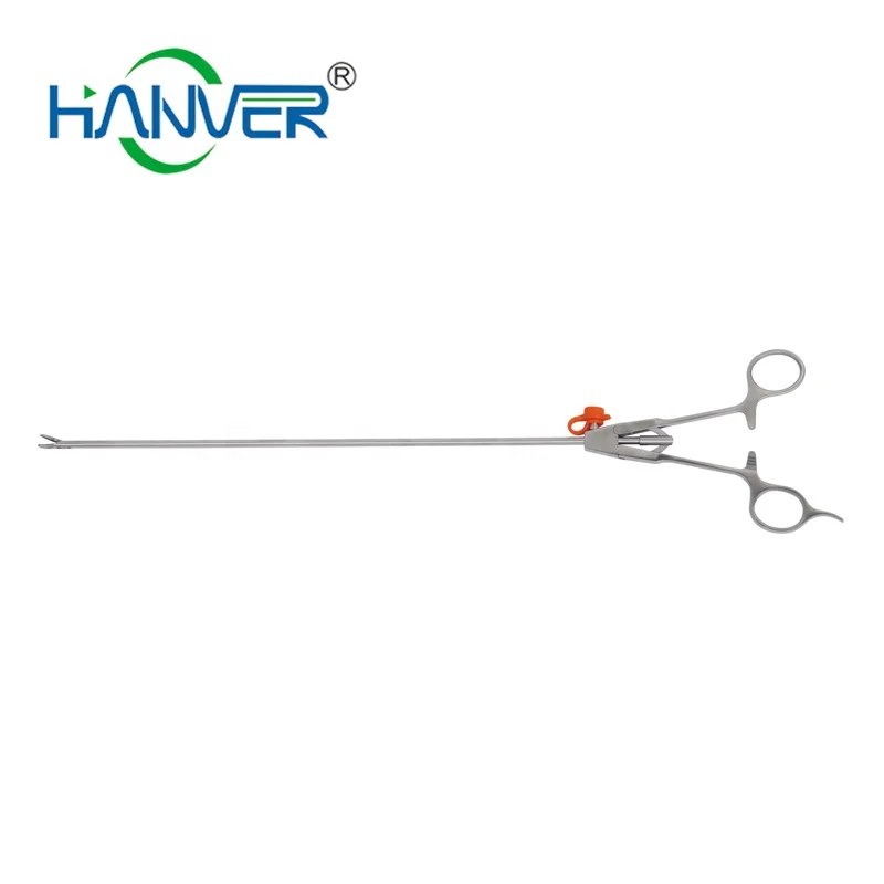 

Laparoscopic Surgery Needle Holder Clamp Forceps O Shaped Handle