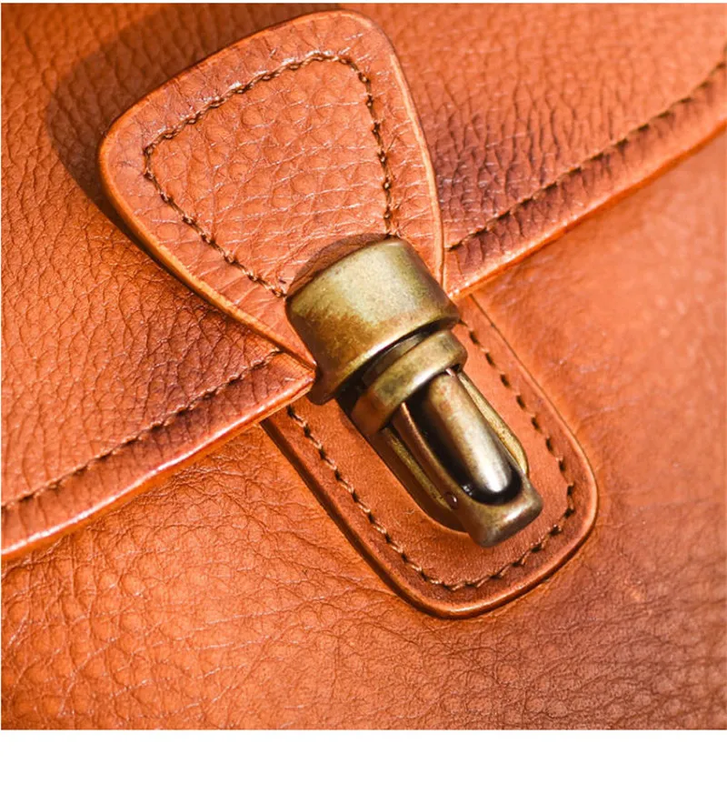 Luxury natural genuine leather ladies mini messenger bag fashion weekend daily real cowhide women's phone small shoulder bag