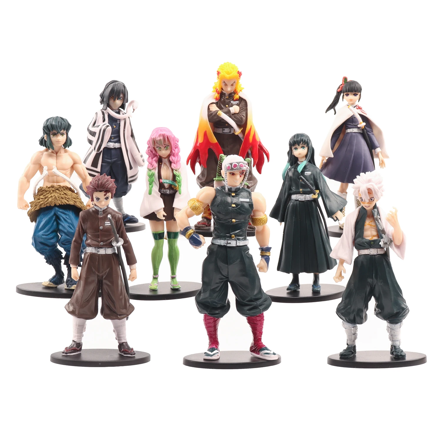Фото BANDAI 20 видов Подлинная коробка Аниме Фигурка рассекающего демонов Kimetsu No Yaiba фигурка Q Agatsuma Posket Kamado Nezuko Tanjirou №2