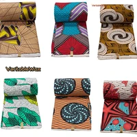 africa nigerian prints batik fabric real wax patchwork sewing dress craft cloth polyester high quality ankara tissu a 7