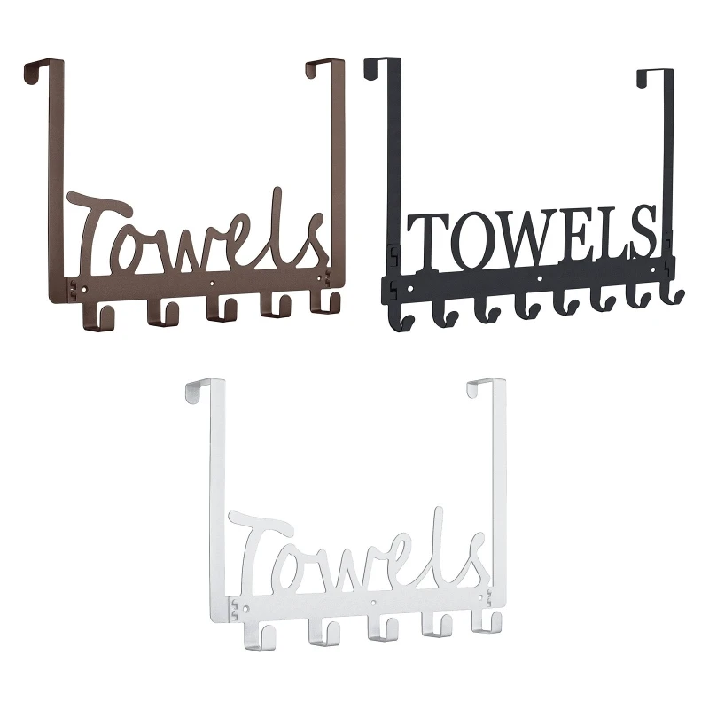 2022 New Door Towel Hook Storage Hanger Multifunction Organization Hook Accessory