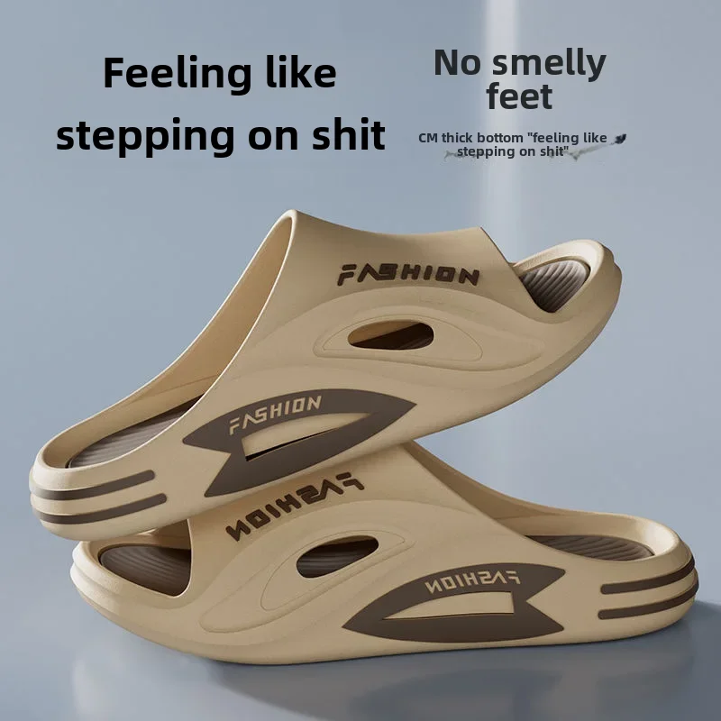 Мужские летние тапочки 2024 спортивная верхняя одежда для вождения автомобиля