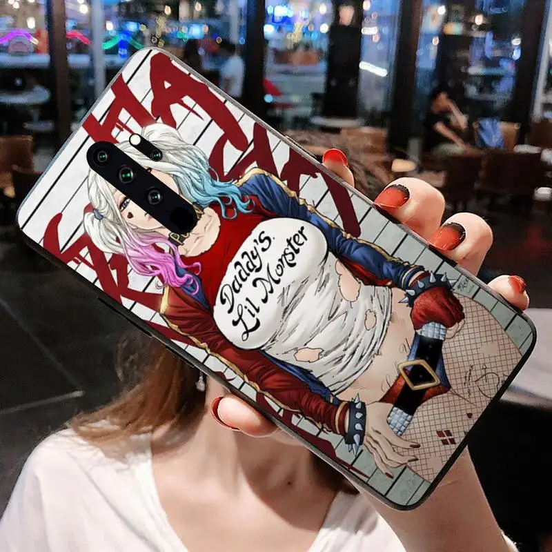 Сексуальная девушка Harley Quinn чехол для телефона Redmi 9A 9 8A Note 11 10 8 8T Pro Max K20 K30 K40 |