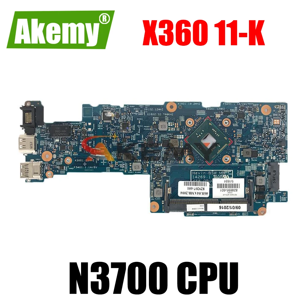 

Оригинальная материнская плата для ноутбука HP Pavilion X360 11-k059TU 809557-001 809557-501 809557-601 с процессором PenN3700, полностью протестирована
