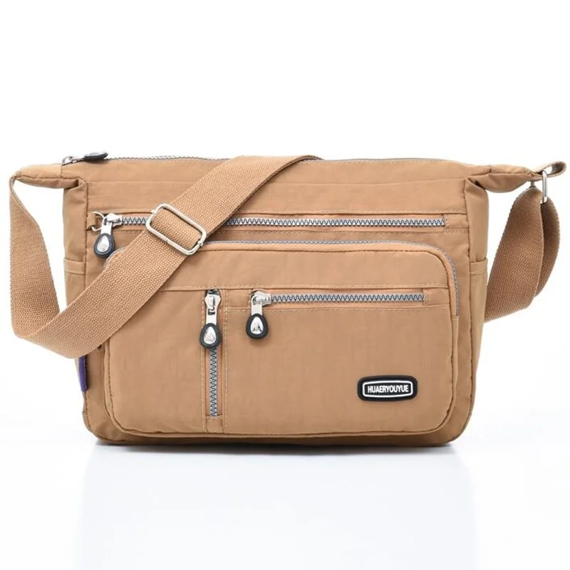 

Messenger Lady Bag Nylon Chains Shoulder Bags Women's Vintage Travel Crossbody Bolsa Feminina Bolsos Waterproof Tote