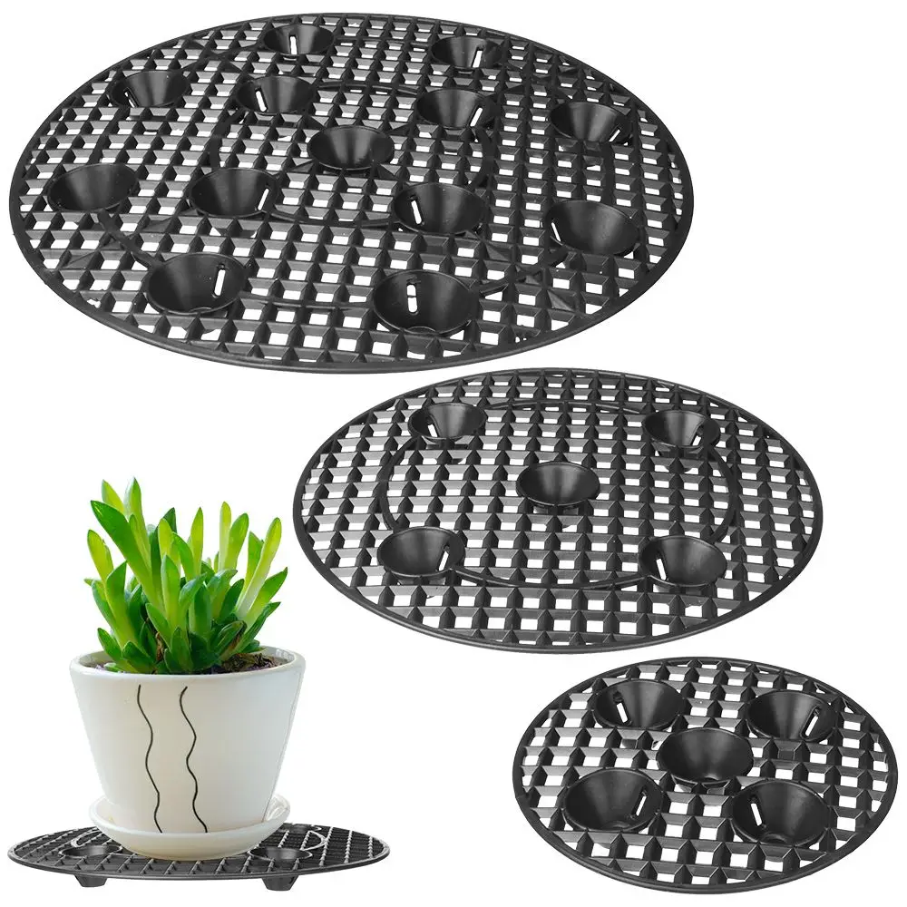 

Prevent Rot and Damage Floor Protector Patio Deck Plant Pot Saucer Pot Tray Plant Stands Plant Level Pot Elevator