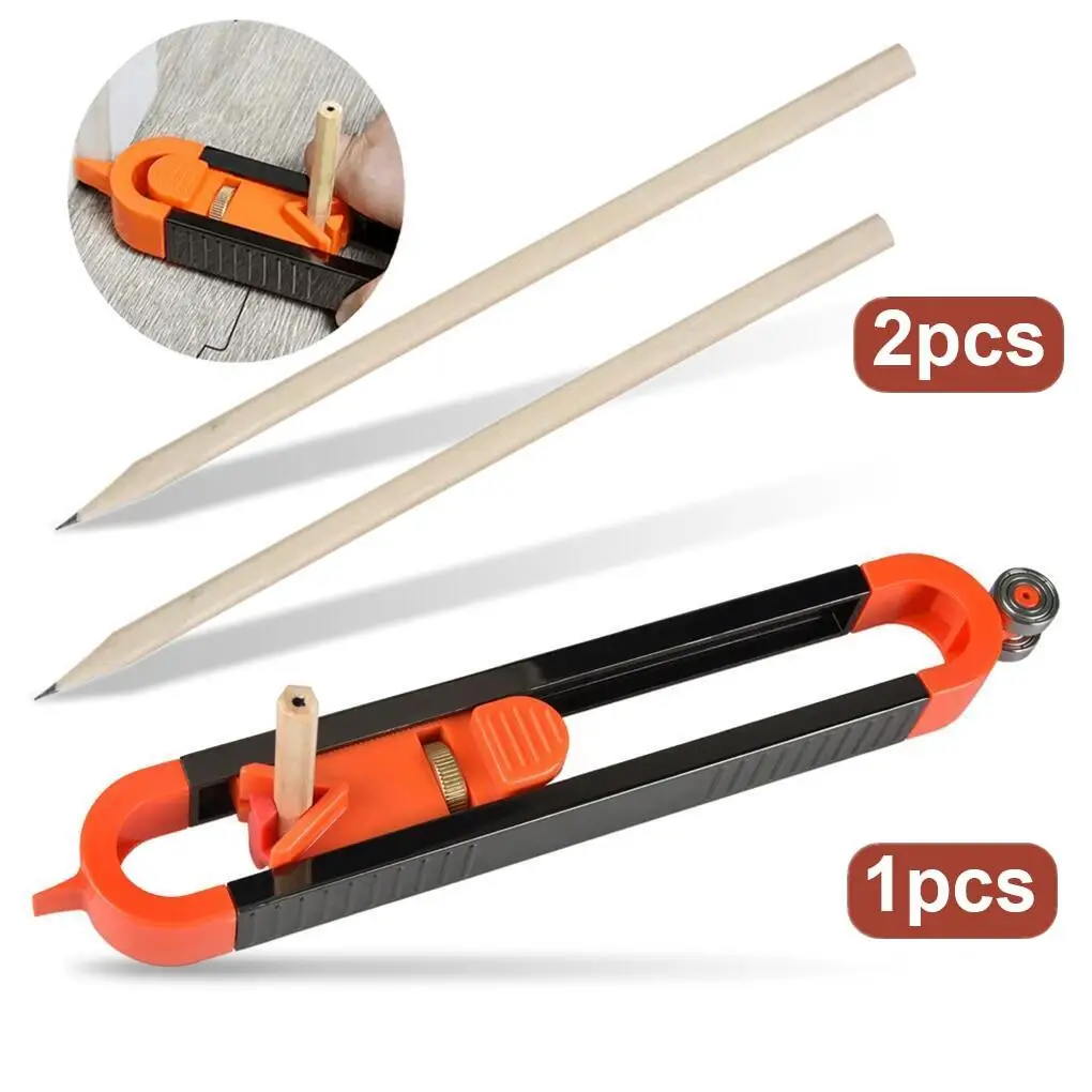 

Profile Scribing Ruler Contour Gauge With Lock Adjustable Locking Precise Woodworking Measuring Gauge Measurement Tool In Stock