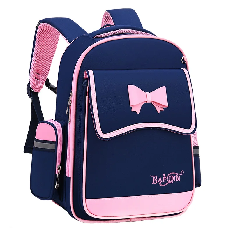Детские школьные ранцы для девочек, ортопедический Детский рюкзак принцессы для начальной школы, детский рюкзак