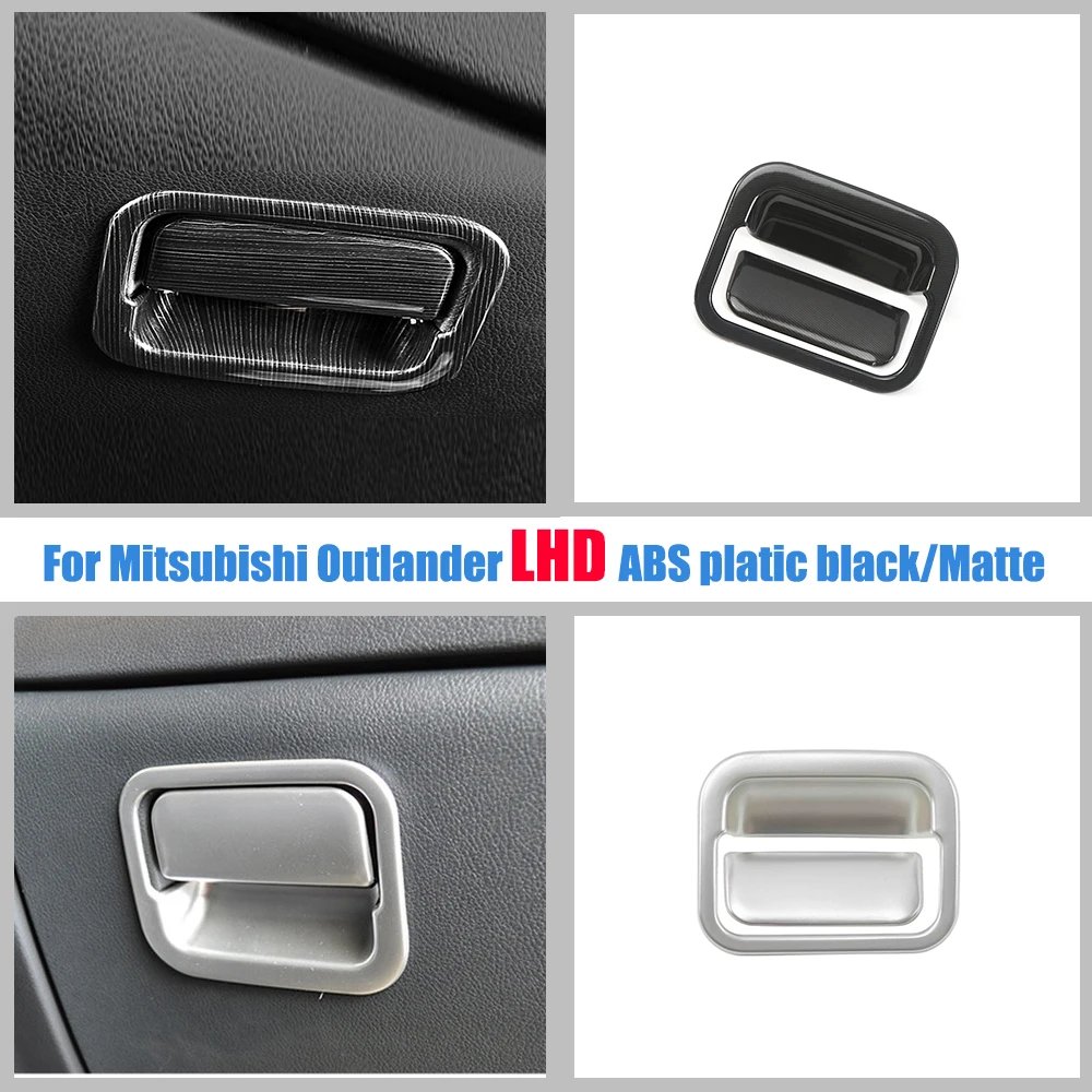 

Черный/матовый АБС-пластик для Mitsubishi Outlander 2016-2020, аксессуары для автомобиля, передняя треугольная Колонка A, звуковое украшение, крышка, отде...