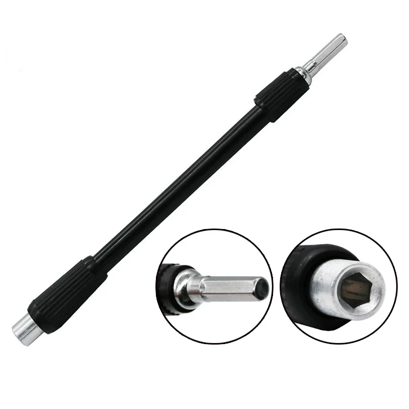 

Удлинитель с гибким валом, отвертка, электрическая дрель, бита, Многофункциональный Универсальный гибкий шланг для соединения