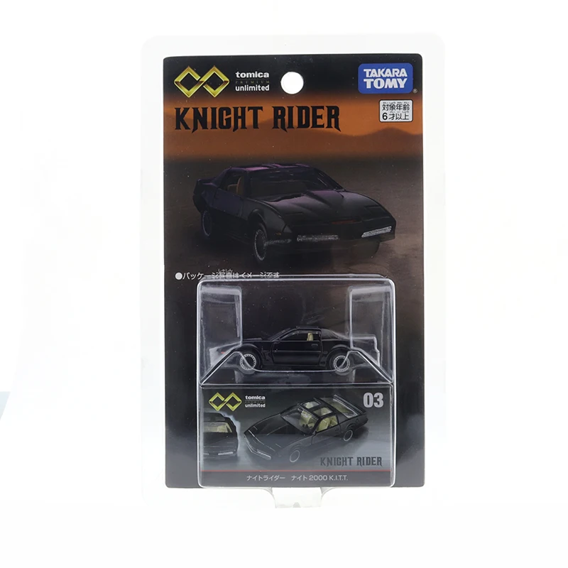 

Takara Tomy Tomica Premium Unlimited 03 Knight Rider Knight 2000 K.I.T.T. Car Alloy Toys Motor Vehicle Diecast Metal Model Boy