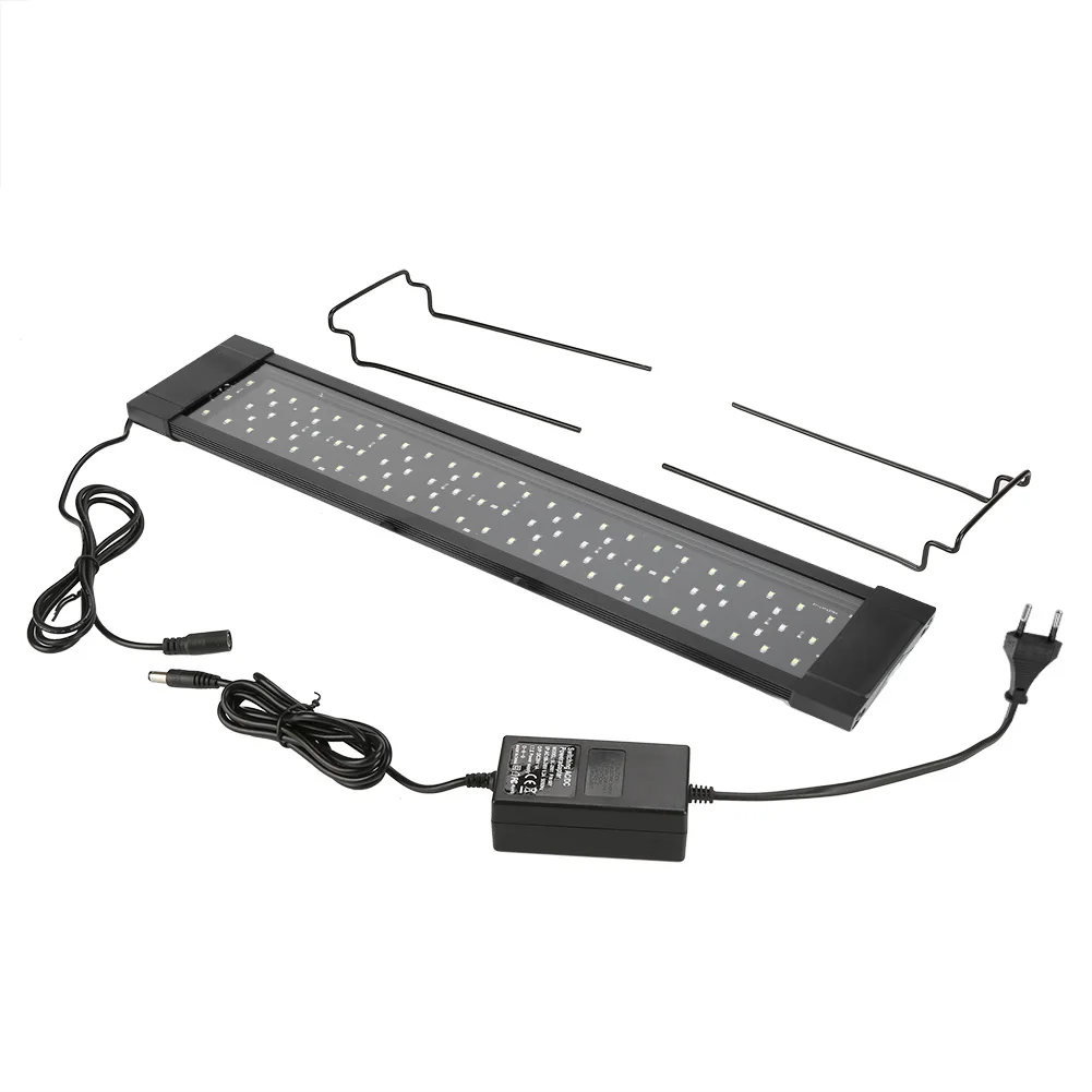 

EU Plug 18W Intelligent Control Aluminum Alloy Bracket Lights for Fish Tank Aquarium