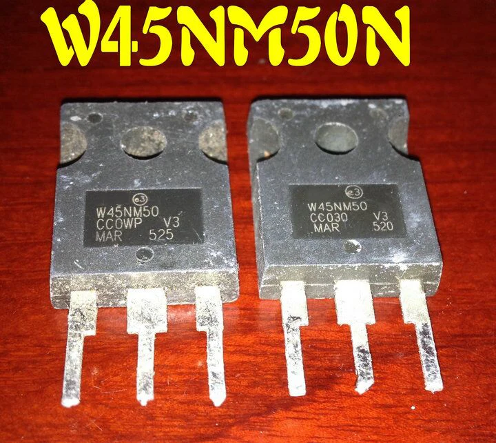 

10 ШТ. STW45NM50FD W45NM50FD STW45NM50 W45NM50 45NM50 TO-247 В наличии