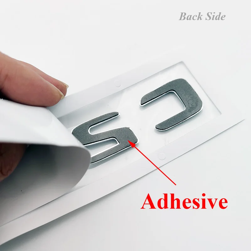 3D ABS автомобильный значок для заднего багажника наклейка крыла боковая эмблема V8