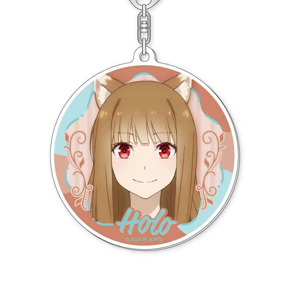 Аниме Spice and Wolf 6 см крафт Лоуренс голографический торговец встречает мудрый волк