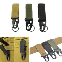 webbing additional belt clip outdoor backpack buckle carabiner camping bottle cage tactical stand hook