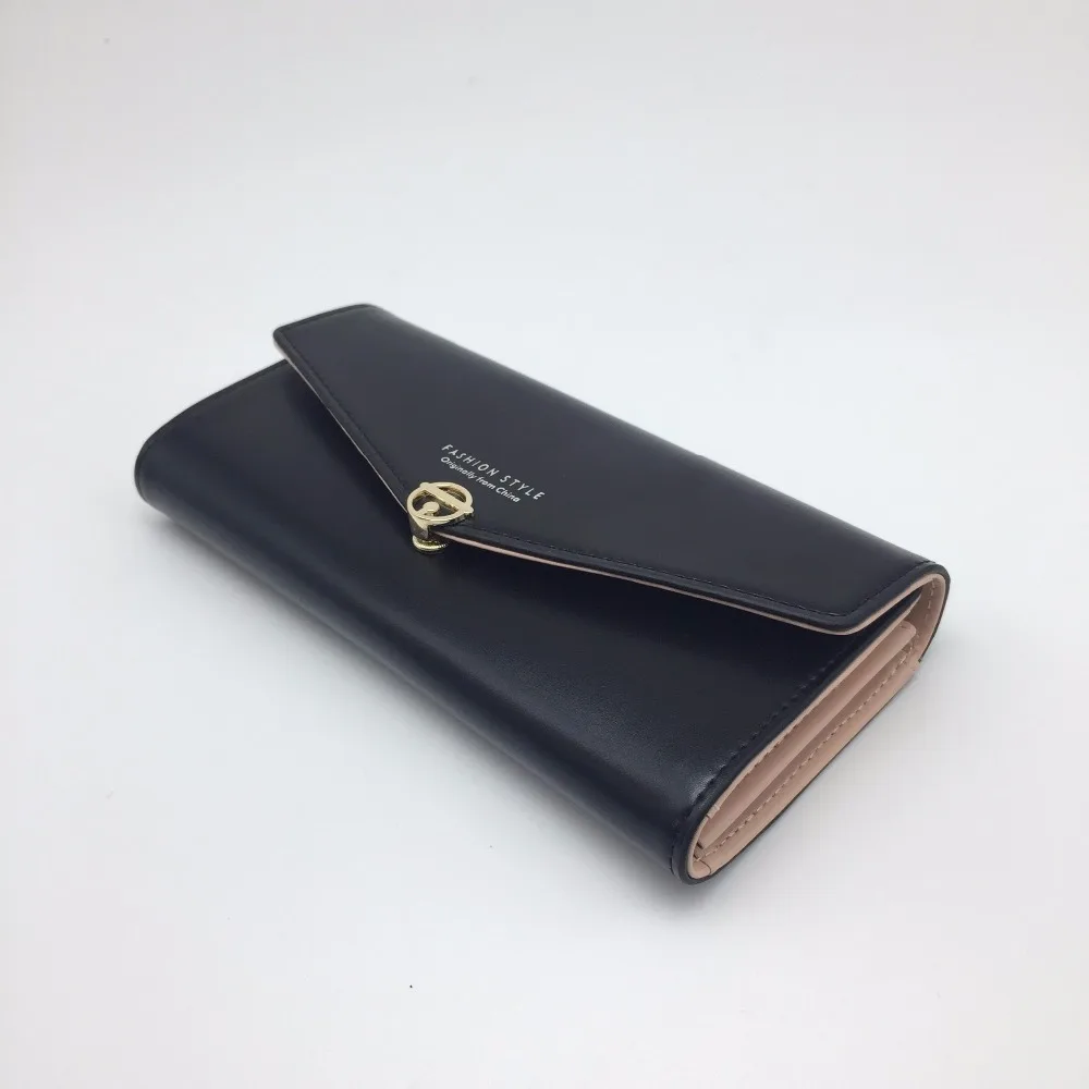 Женский винтажный кошелек из искусственной кожи высококачественный мягкий