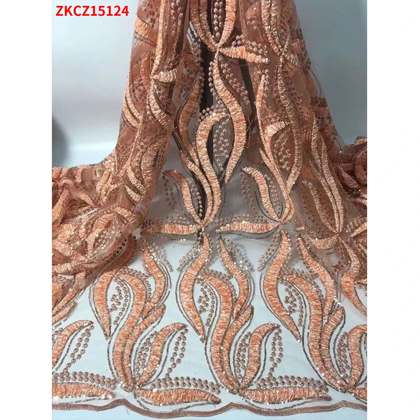 Африканская замечательная французская кружевная свадебная одежда большая акция