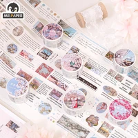 mr paper 6 styles eva tape creative japanese cherry blossoms hand account diy decoration stationery stickers