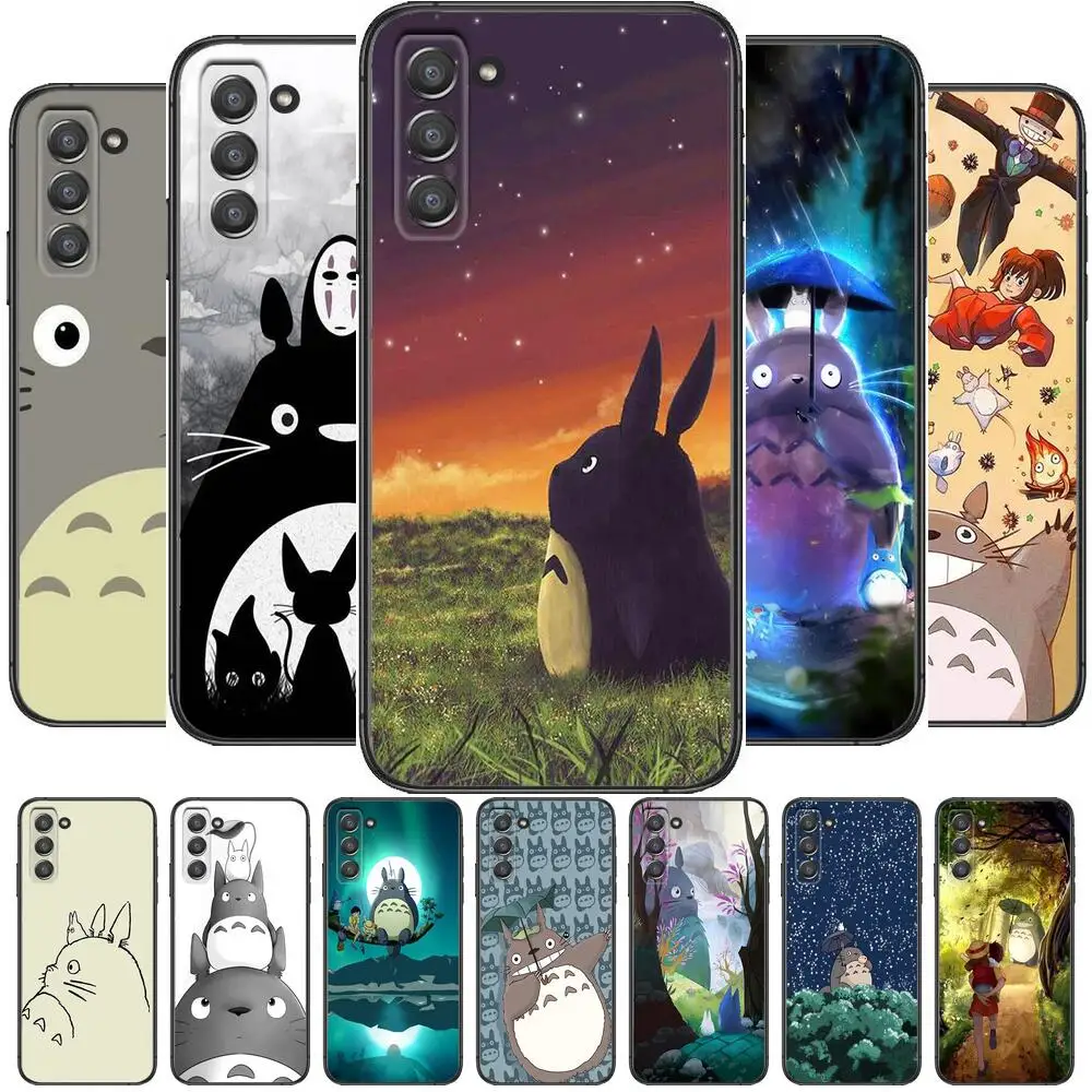 

Totoro Cartoon Cute Phone cover hull For SamSung Galaxy s6 s7 S8 S9 S10E S20 S21 S5 S30 Plus S20 fe 5G Lite Ultra Edge