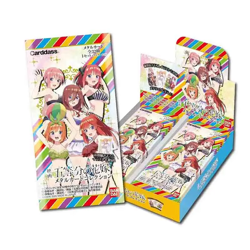 

The Quintessential Quintuplet Cards Anime Collection Games Christmas Carts Playing Board Children Gift Game Table Kids Toys