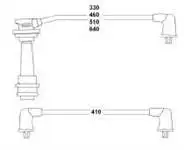 

HBK3482 для кабеля Свечи Зажигания Набор SWIFT I 1,3 (4 delete) SWIFT s413
