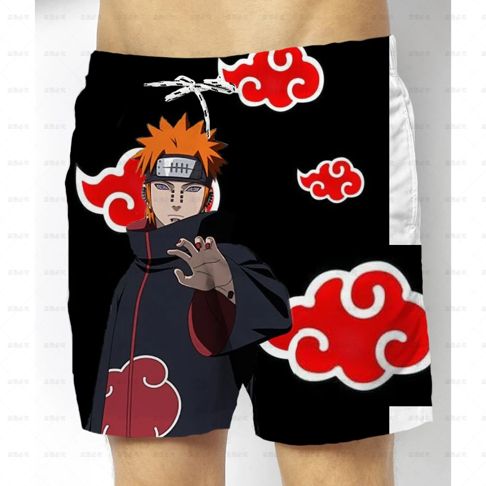 Шорты мужские с 3D-принтом Наруто и Какаси дышащие милые крутые штаны в японском