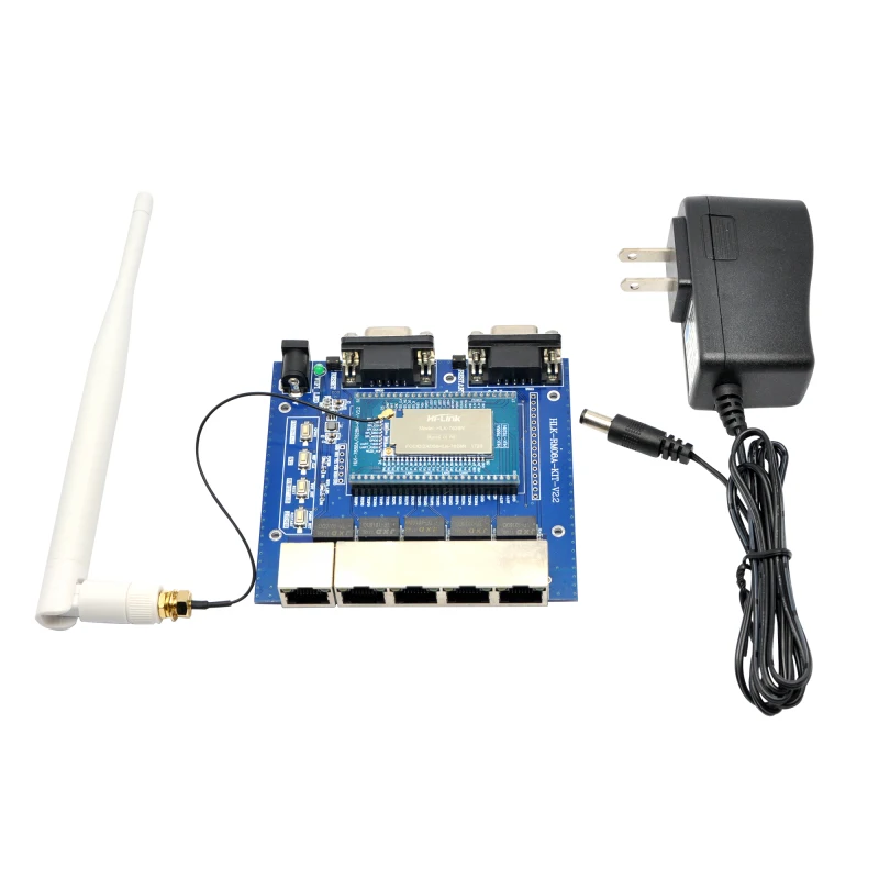 

Модуль маршрутизации Wi-Fi HLK-7628N/NS/NC/NF/NL, беспроводной модуль интерфейса SPI/SD-XC/eMMC, модуль платы Wi-Fi с полосой пропускания 20/40 каналов