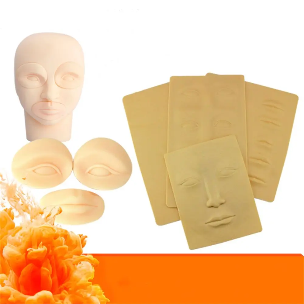 

Бумага для перманентной тренировки, 3D имитация кожи, инструмент для тренировки татуировок на лице, тренировочная кожа, 3D Губы, тату, бровей, ...