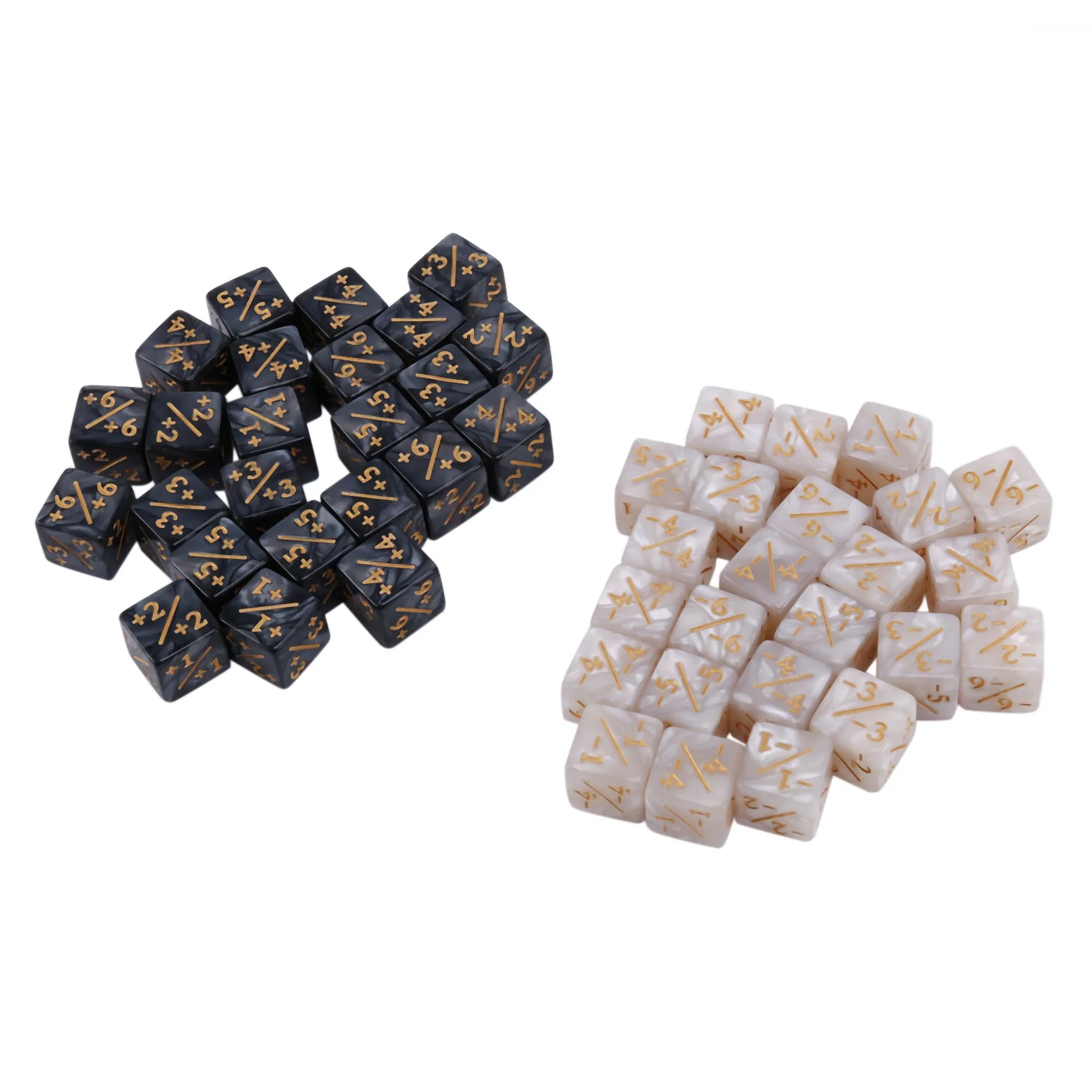 

48 Pieces 16mm Counters Loyalty D6 Cube for ,,Card Gamings