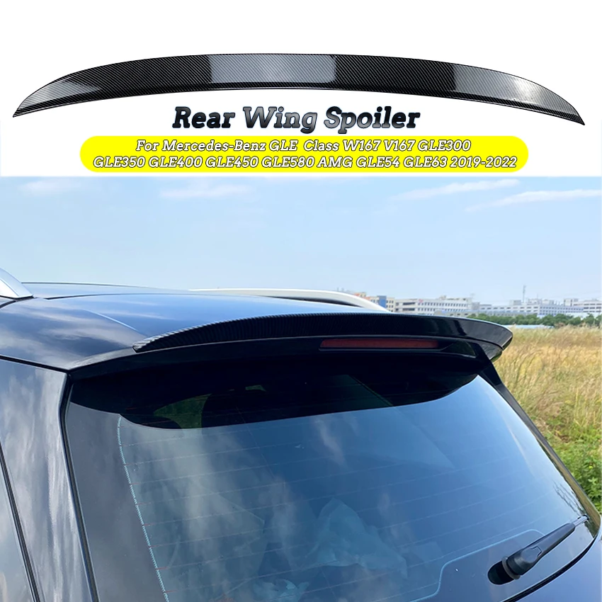 New Rear Roof Spoiler Wing For Mercedes-Benz GLE Class W167 V167 GLE300 GLE350 GLE400 GLE450 GLE580 AMG GLE54 GLE63 2019-2022