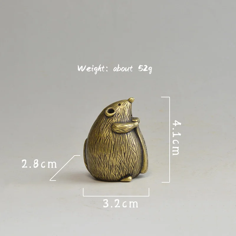 

Статуэтка мыши из меди