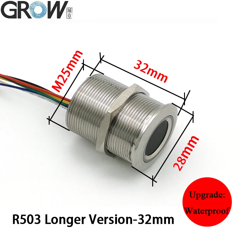 

GROW R503 RGB датчик отпечатков пальцев