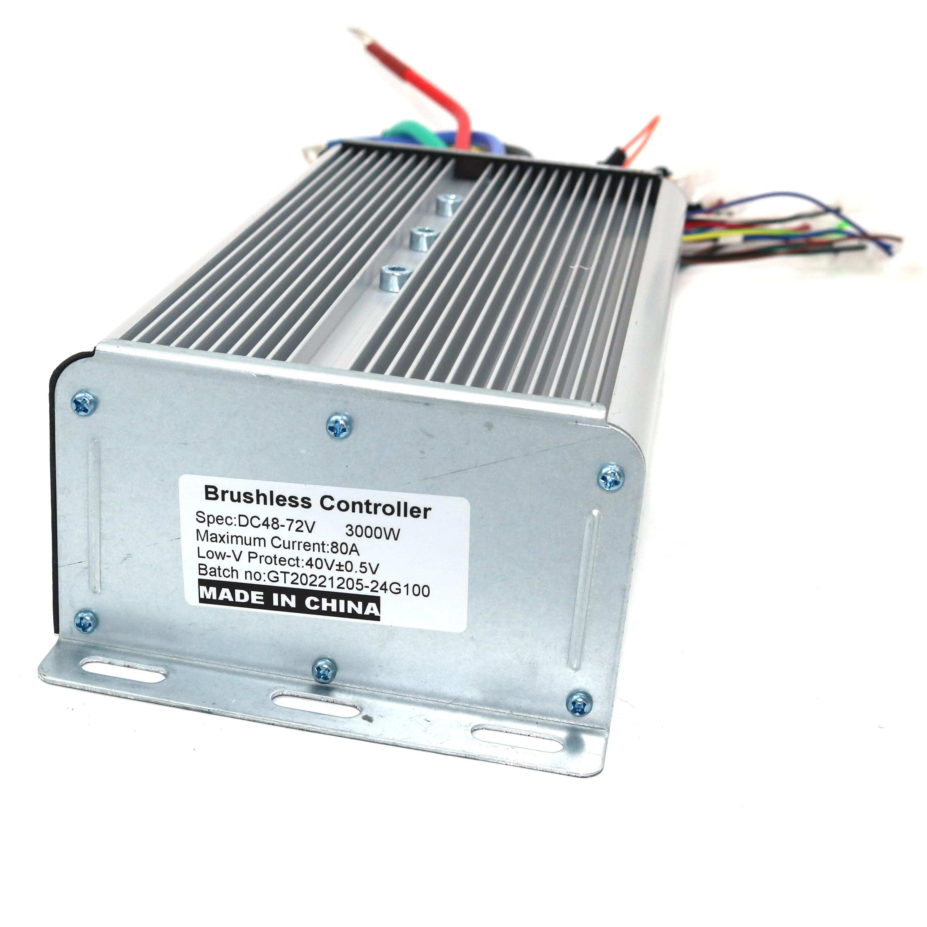 Greentime 24 MOSFET 48-72V 3000W 80Amax блеск контроллер двигателя EV без щетки скорости с датчиком и без датчика