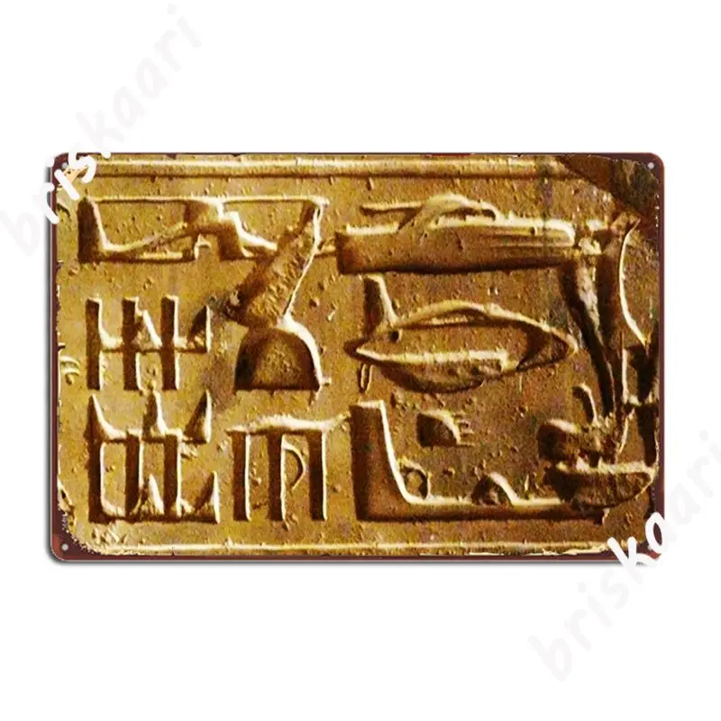 Фото Ufos In Ancient Art Egyptian Egypt Helicopter Tank Advanced Aircraft The Hieroglyphs Metal Sign Club Bar Tin Sign Poster №2