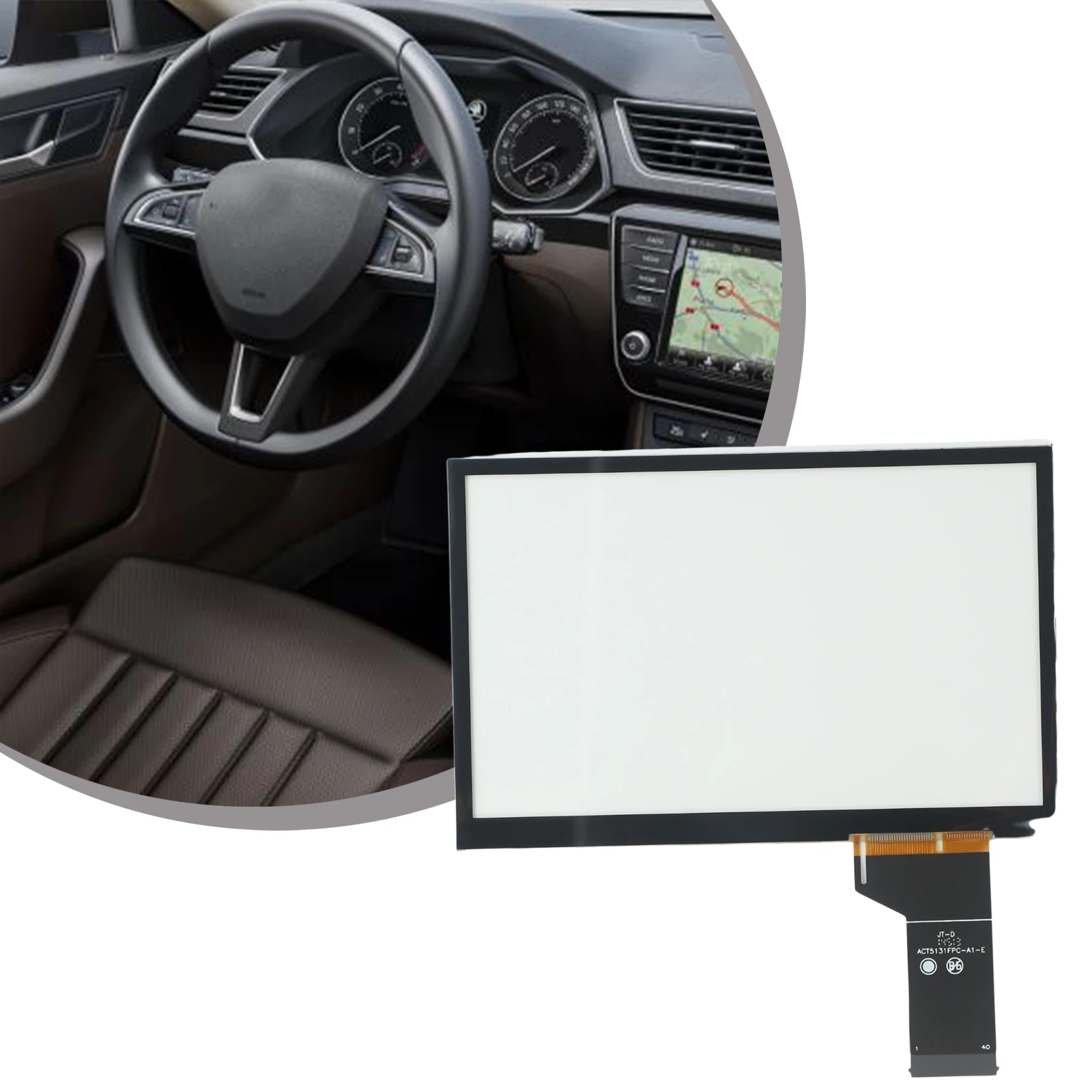 Дигитайзер сенсорного экрана для Skoda MIB2 MIB STD2 Радио и мультимедиа Navi 6 5''