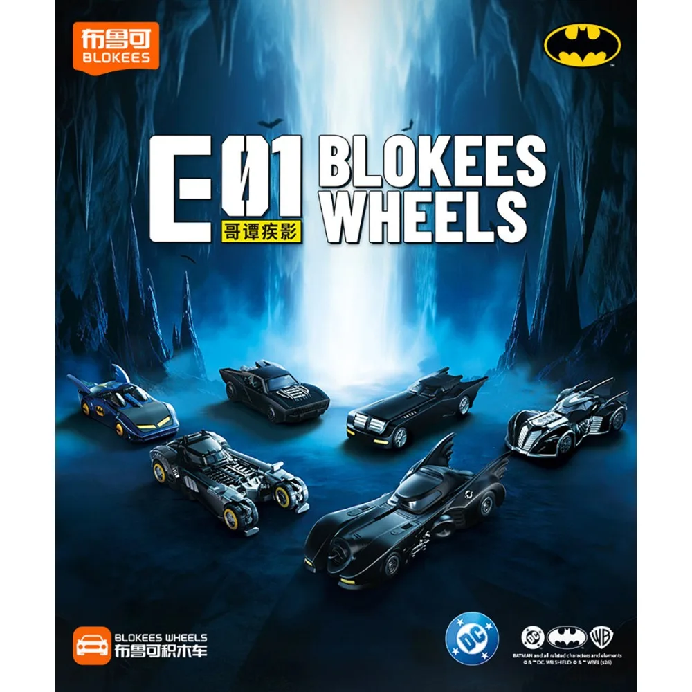Фото Blokees Wheels Original The Batman: Модная коллекционная машинка-сюрприз с популярным комиксным персонажем, изысканная модель, высококачественная игрушка-сувенир, подарок №2