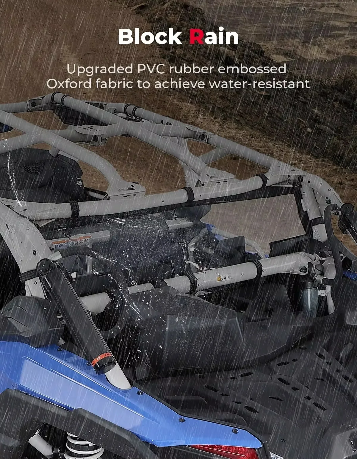 Аксессуары для UTV заднее стекло из ПВХ мягкое лобовое Can-Am Maverick X3 Max R RR 2/4 двери 4x4 XRS