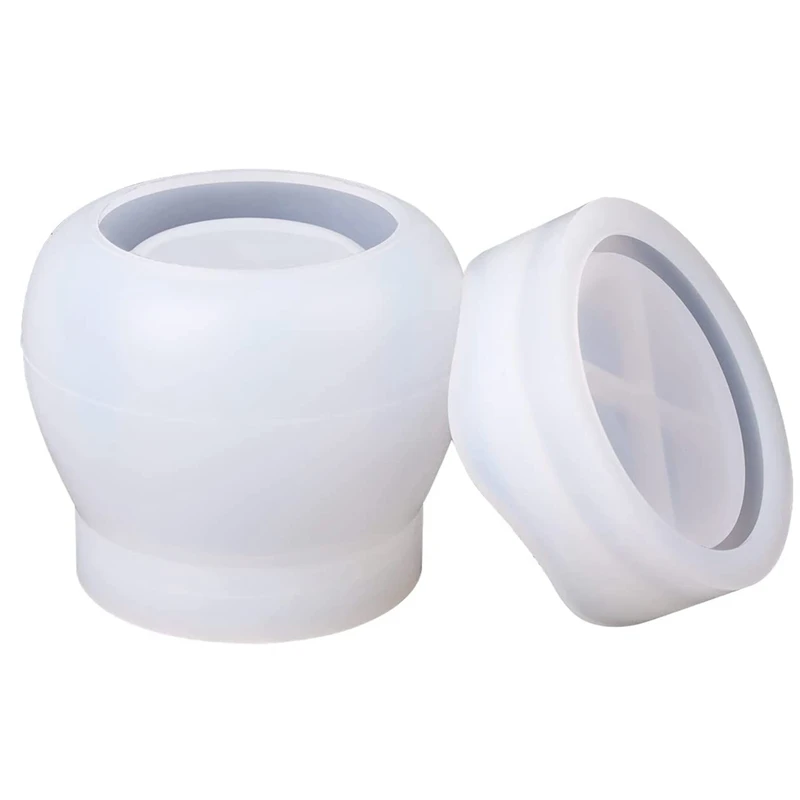 

Silicone Pot Mold Canned Resin Mold Resin Pudding Silicone Mold Used to Store Bottles Candle Holders