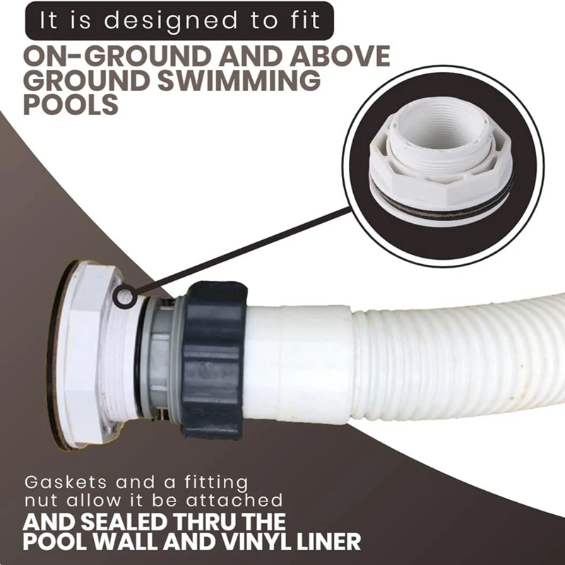 SP1023 1-1/2 дюйма входной возвратный фитинг FIP с Стопорной Гайкой и прокладкой для