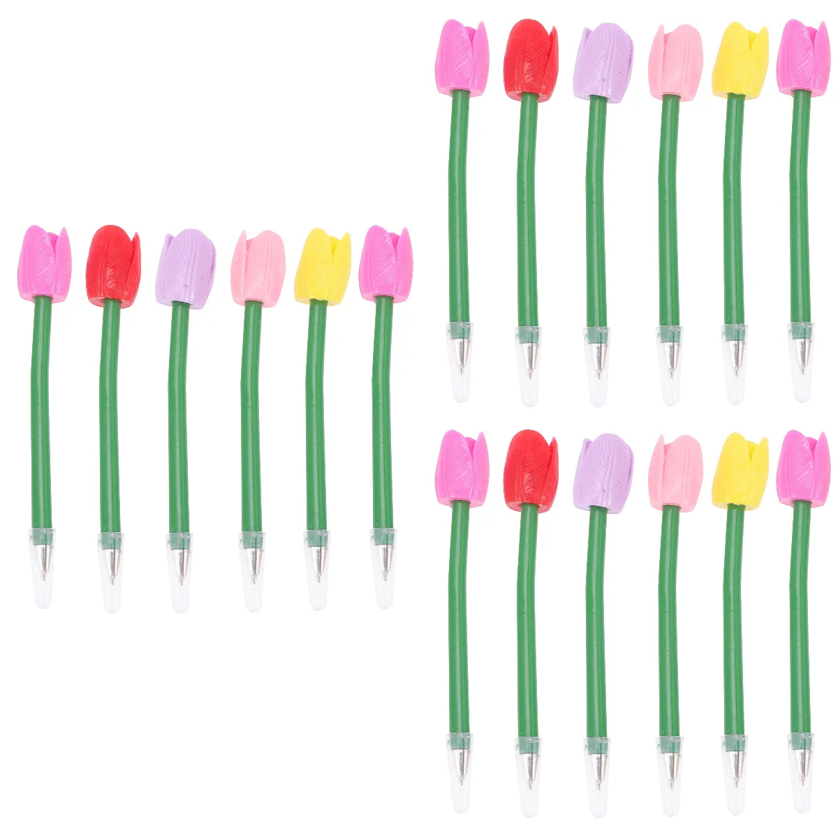 

Pens Pen Flower Office Ink Writing Unique Ballpoint Silicone Day S Valentine Fountain Children Gift Party Kid Novelty Kids